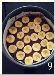 JSJBROWN烘焙學院︰冬日暖心甜品——香蕉巧克力蛋糕的做法 步骤8