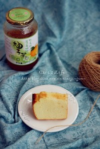 柚子茶戚風蛋糕的做法 步骤4