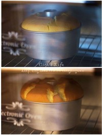 60℃燙面戚風蛋糕的做法 步骤4