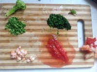 【快手輔食】蔬菜小蝦餅（10m+）的做法 步骤3