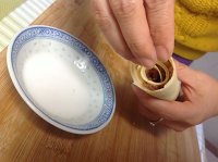 香煎干豆腐卷的做法 步骤6