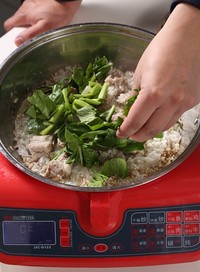 自動烹飪鍋簡單做煲仔排骨飯-捷賽私房菜的做法 步骤5