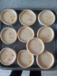 全蛋蛋撻里面嫩滑外面酥脆的做法 步骤3