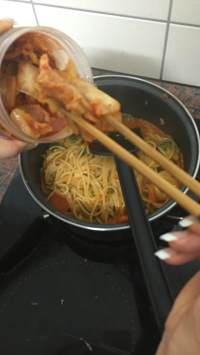 韓國辣醬炒面的做法 步骤13
