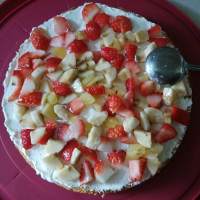 草莓水果蛋糕的做法 步骤4