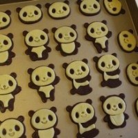 【糧全琪美】熊貓小餅干的做法 步骤9