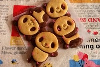 【糧全琪美】熊貓小餅干的做法 步骤10