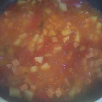 番茄燴饅頭的做法 步骤8