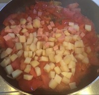 番茄燴饅頭的做法 步骤7