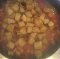 番茄燴饅頭的做法 步骤9