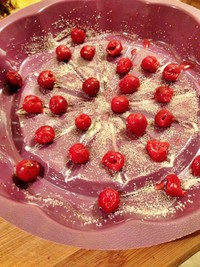 法式櫻桃水果蛋糕 Clafoutis aux cerises的做法 步骤2