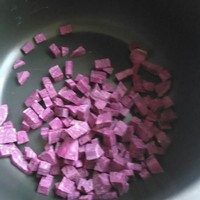 紫薯糯米桂花粥的做法 步骤1
