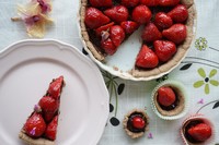 法式巧克力草莓塔-女生最愛夏季甜品的做法 步骤7