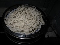 老北京素扁豆燜面的做法 步骤1
