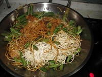 老北京素扁豆燜面的做法 步骤3