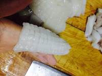 醬爆魷魚卷的做法 步骤3