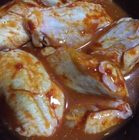 韓國辣椒醬版雞翅的做法 步骤2