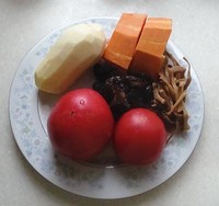 西紅柿南瓜疙瘩湯的做法 步骤1