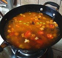 西紅柿南瓜疙瘩湯的做法 步骤6