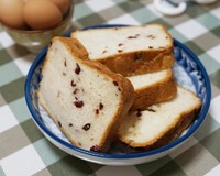 超簡易奶香蔓越莓吐司面包（松下105面包機版）的做法 步骤7