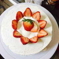 草莓奶油戚風蛋糕/紙杯蛋糕Cupcake的做法 步骤21