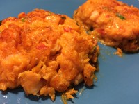 鮮蝦紅薯餅〔Prawn & Sweet Potato Cakes〕的做法 步骤5