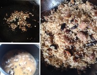 紅燒糯米飯的做法 步骤2