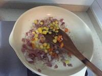 彩椒焗飯的做法 步骤4