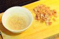 魷魚干貝香菇蒸肉餅的做法 步骤4