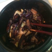 五花肉茄子煲（韓式石鍋版）的做法 步骤10