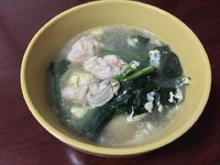 蝦滑海蠣菠菜雞蛋湯的做法 步骤3