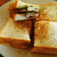 培根河童三明治的做法 步骤3