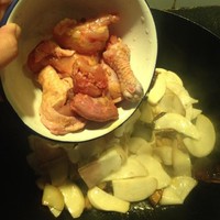 滑菇雞肉燜海參的做法 步骤5