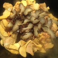 滑菇雞肉燜海參的做法 步骤9