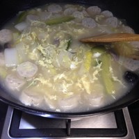 白菜粉絲湯的做法 步骤9