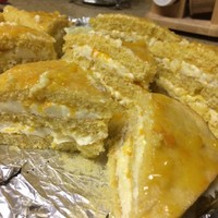 無須打發的香橙乳酪夾心蛋糕的做法 步骤7