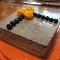 酸奶藍莓慕斯蛋糕的做法 步骤15
