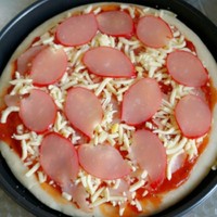 火腿披薩的做法 步骤3