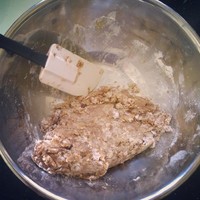 紅豆渣芝麻餅干的做法 步骤3