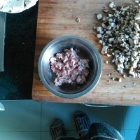 不用醬的香菇肉醬的做法 步骤2