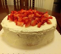 懶人草莓蛋糕的做法 步骤2