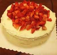 懶人草莓蛋糕的做法 步骤3