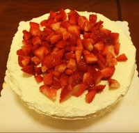 懶人草莓蛋糕的做法 步骤4