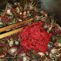 螃蟹醬福州美味的做法 步骤2