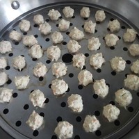 寶寶輔食∼香菇胡蘿卜雞肉豆腐丸子的做法 步骤6