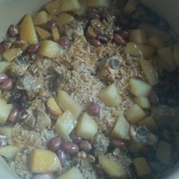 香噴噴土豆排骨飯的做法 步骤3