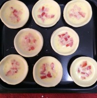 超級簡單的草莓口味的蛋撻的做法 步骤4