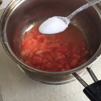 小奶鍋番茄面的做法 步骤6