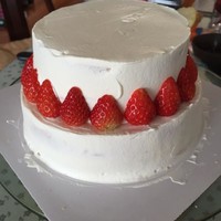 雙層草莓蛋糕的做法 步骤2