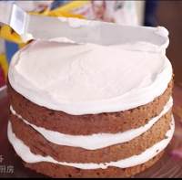 史上最好吃的摩卡戚風蛋糕7寸！！的做法 步骤24